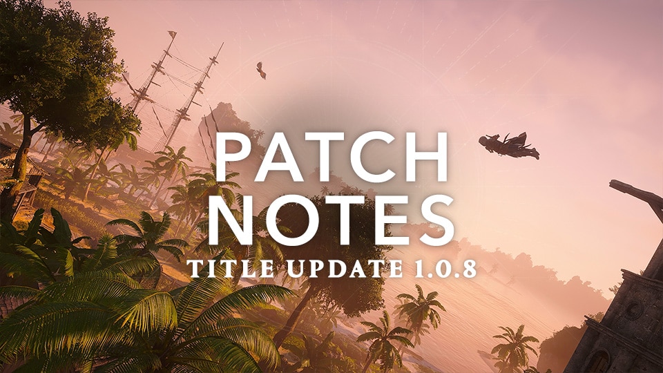 Illustration officielle Ubisoft pour la mise à jour 1.0.8 de Black Flag Resynced, ajoutant New Game Plus et mode Cauchemar