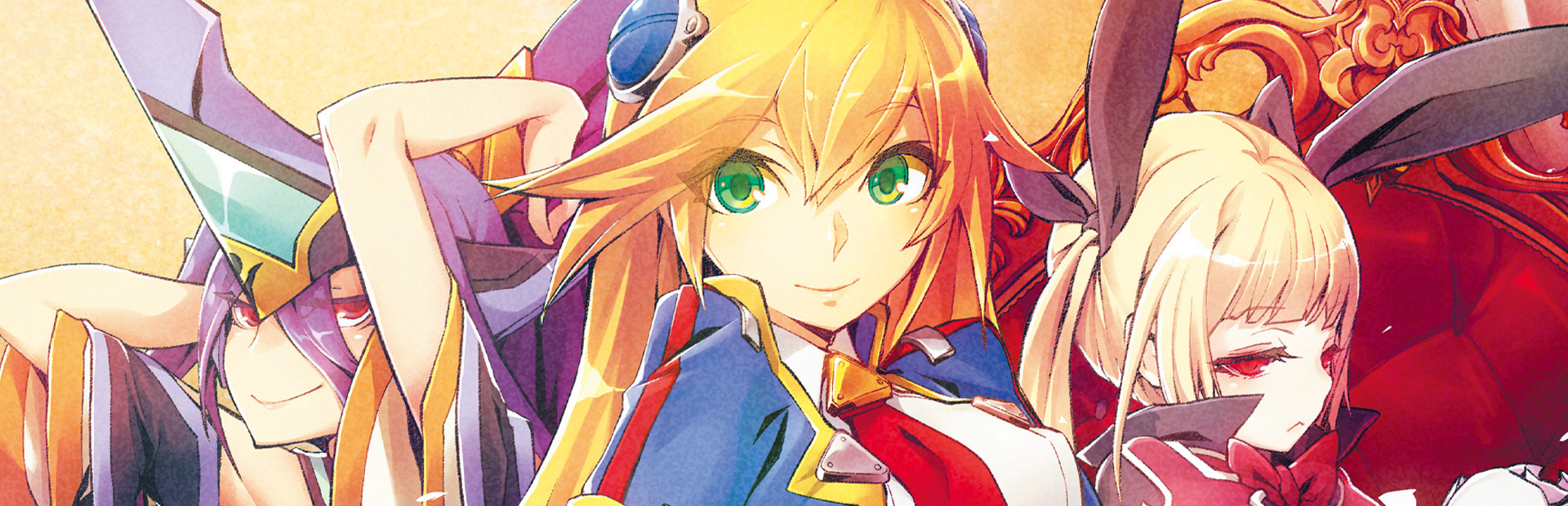 Illustration officielle du jeu de combat BlazBlue Centralfiction