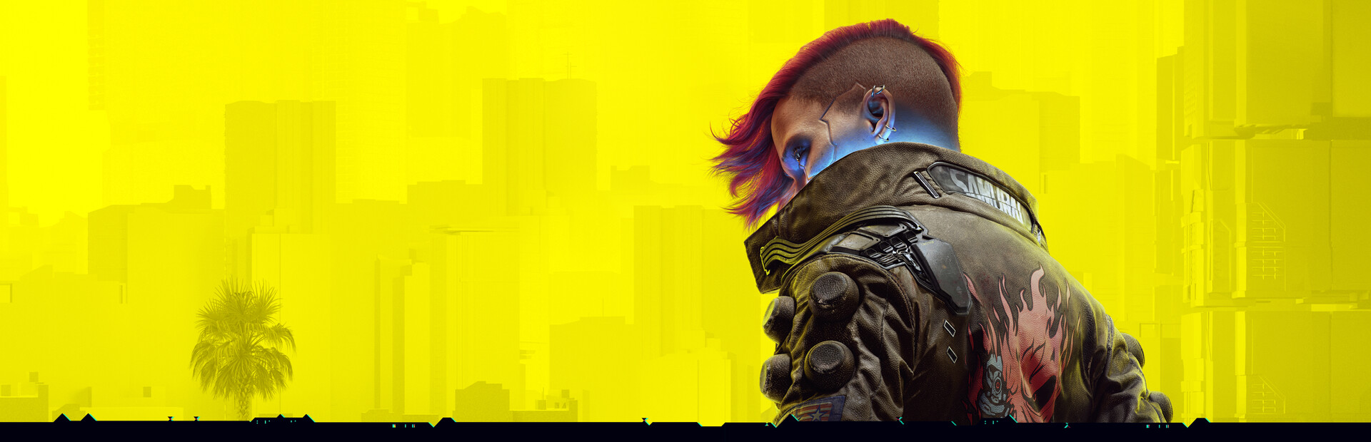 Visuel officiel du jeu Cyberpunk 2077