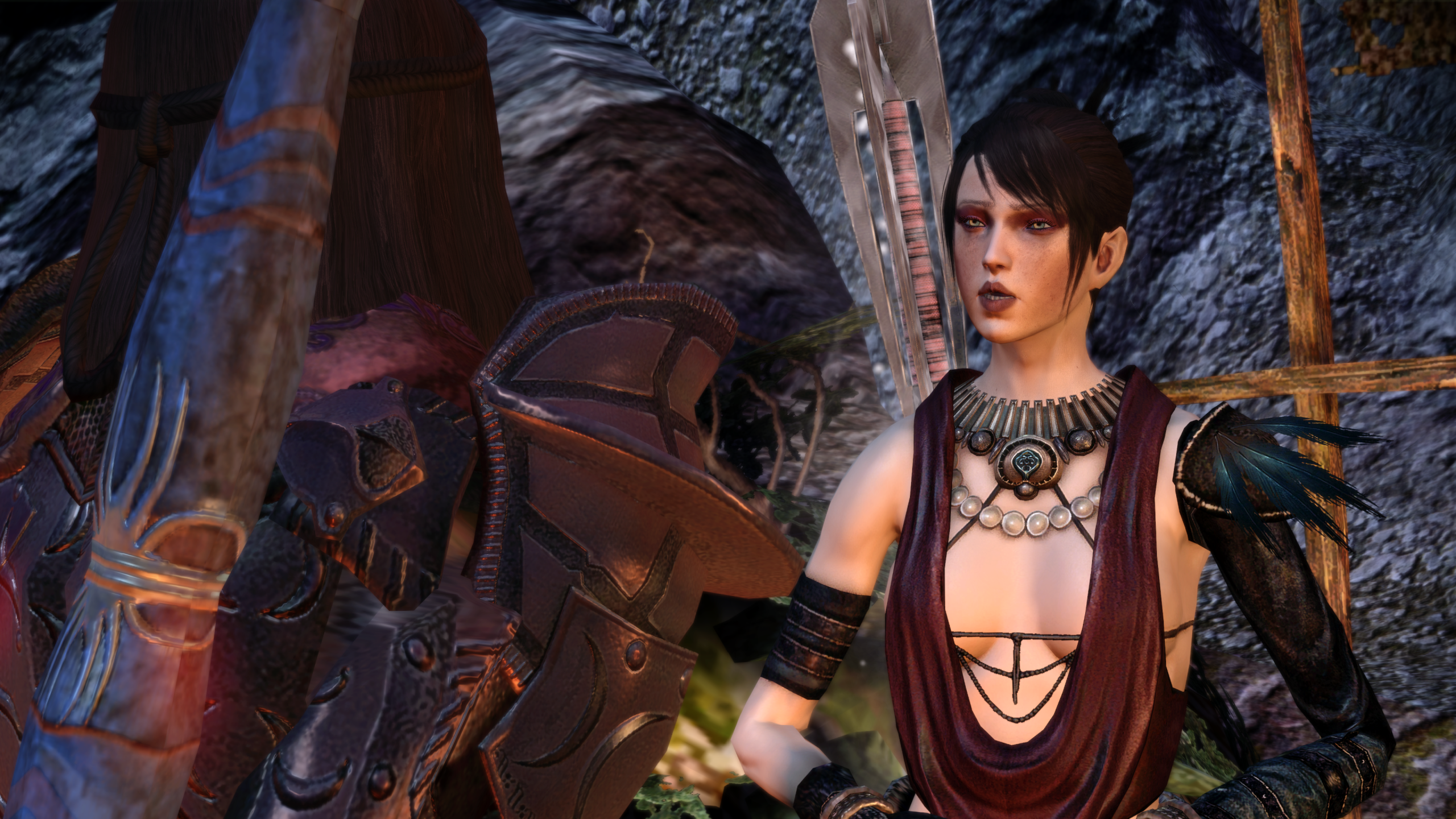 Morrigan dans Dragon Age: Origins, l'un des personnages emblématiques de BioWare