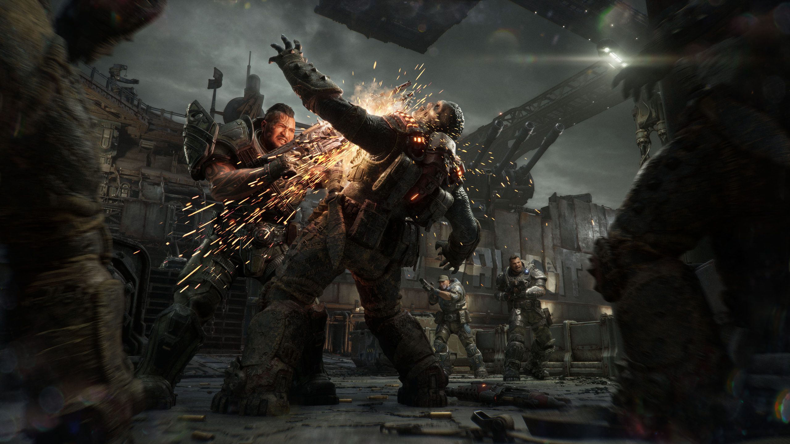 Une exécution brutale dans Gears of War: E-Day