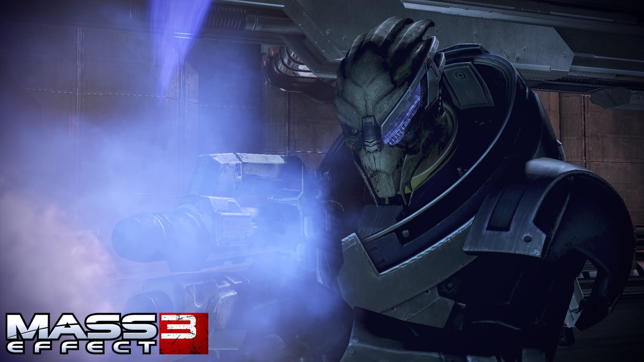 Garrus Vakarian dans Mass Effect 3, personnage emblématique de la trilogie BioWare