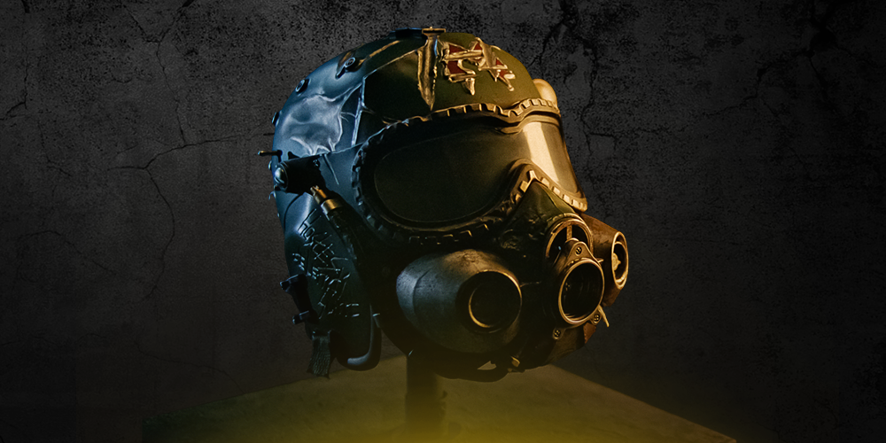 Réplique du casque spartiate de l'édition Collector de Metro 2039