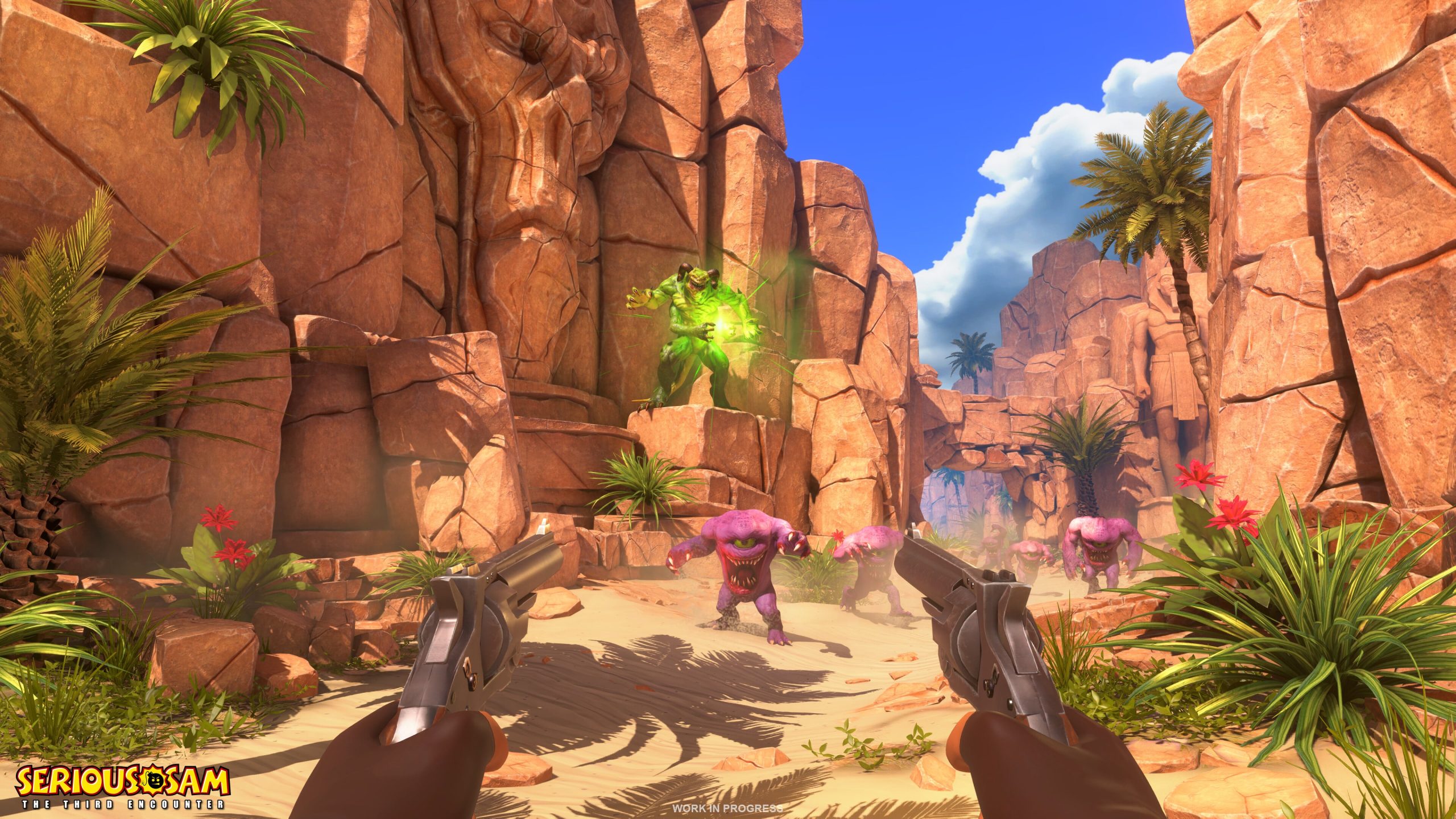 Capture officielle de Serious Sam The Third Encounter, le nouveau FPS de Croteam