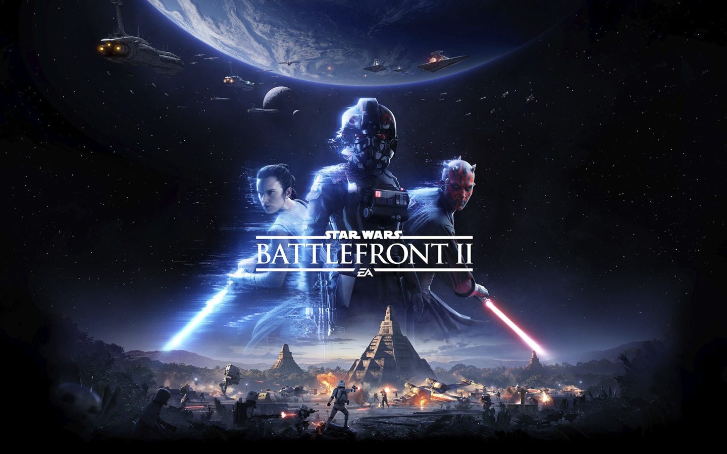 Visuel officiel de Star Wars Battlefront II, utilisé pour illustrer les rumeurs concernant un éventuel troisième épisode