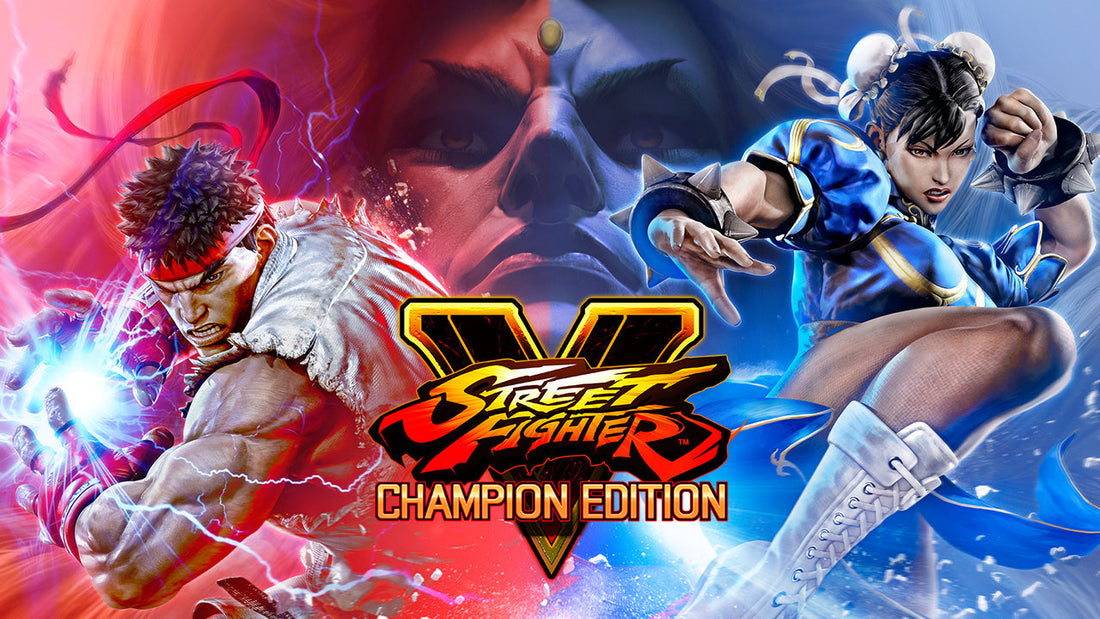 Ryu et Chun-Li sur le visuel officiel de Street Fighter V Champion Edition, dont le jeu en ligne est temporairement suspendu