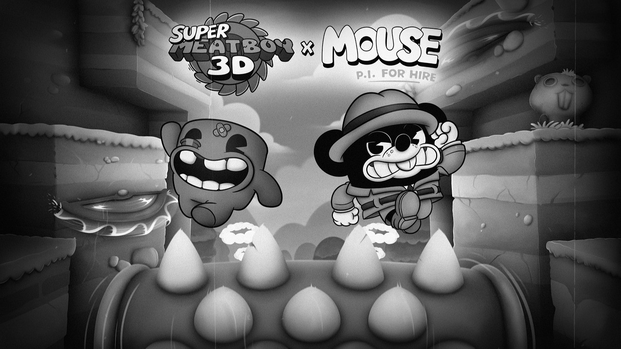 Super Meat Boy 3D et MOUSE PI For Hire, Jack Pepper rejoint le jeu dans une mise à jour gratuite, visuel de la bande-annonce