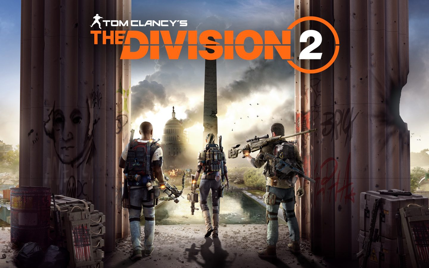 Visuel officiel de Tom Clancy's The Division 2, licence Ubisoft ayant franchi 50 millions de joueurs cumulés