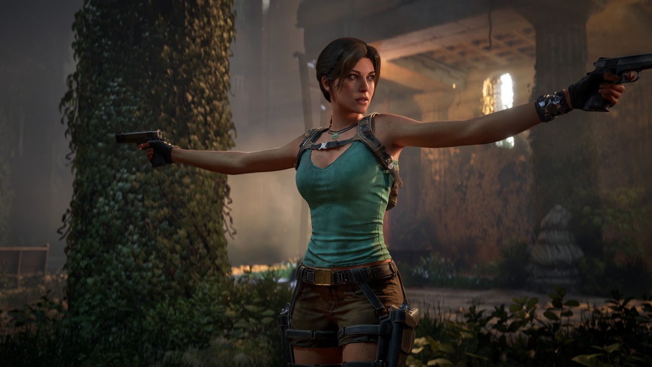Image de la bande-annonce officielle des 30 ans de Tomb Raider Legacy of Atlantis montrant Lara Croft