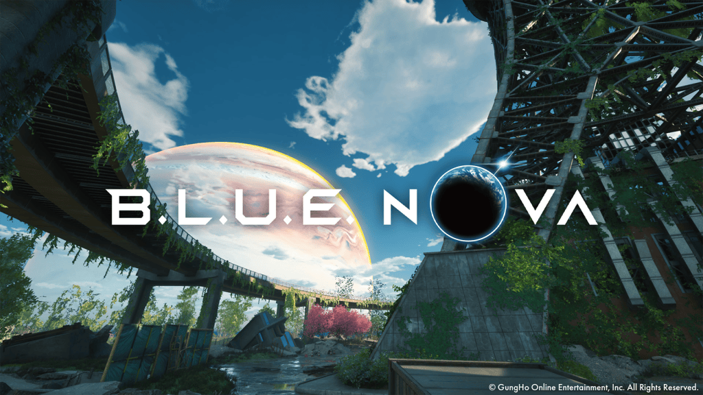 B.L.U.E. NOVA, illustration officielle du jeu de tir coopératif