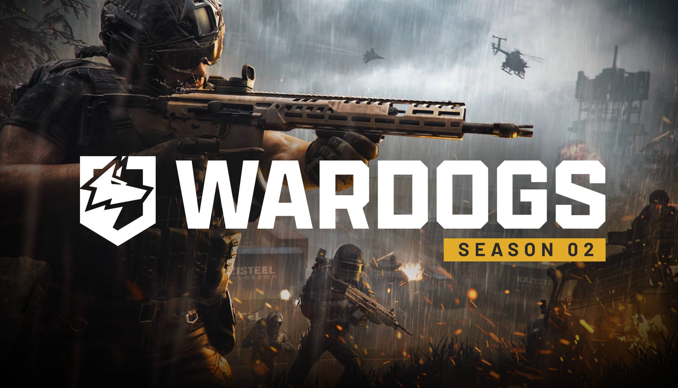 Visuel officiel de la Saison 2 de WARDOGS publié par BULKHEAD