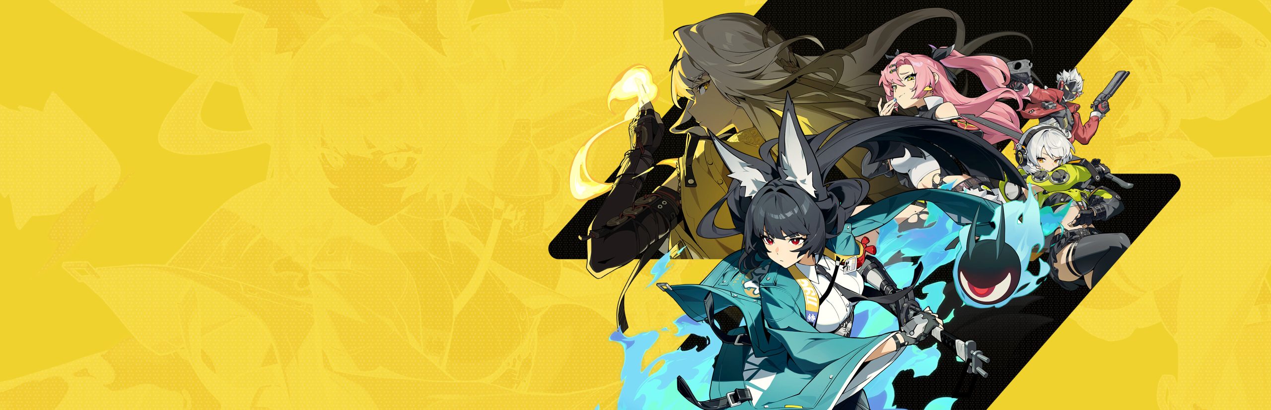 Zenless Zone Zero, illustration officielle du jeu HoYoverse