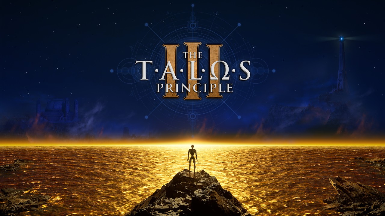 Visuel officiel du jeu de réflexion The Talos Principle 3